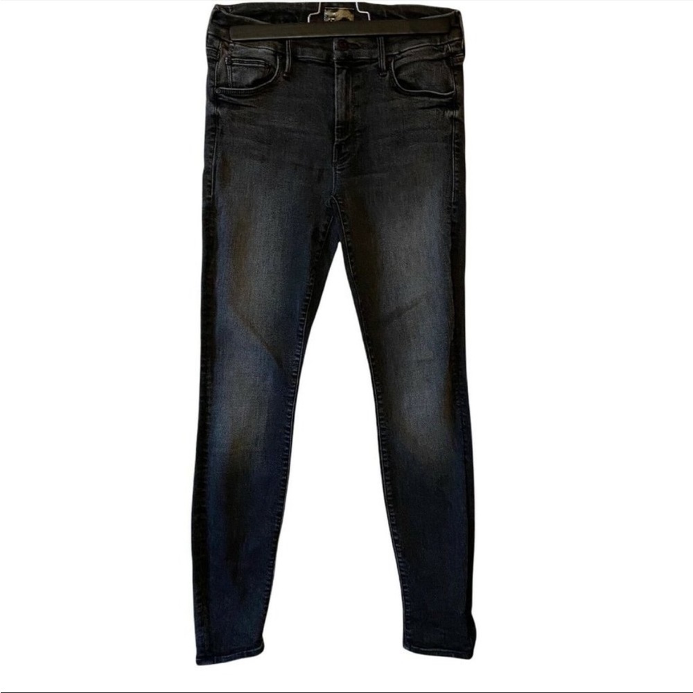 Mother | The Looker Skinny Black Jeans Size 26